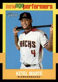 2020 Topps Heritage - New Age Performers #NAP-8 Ketel Marte Front