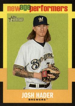 2020 Topps Heritage - New Age Performers #NAP-12 Josh Hader Front