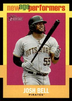 2020 Topps Heritage - New Age Performers #NAP-19 Josh Bell Front