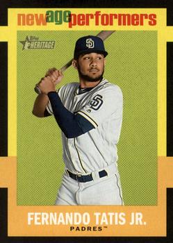 2020 Topps Heritage - New Age Performers #NAP-24 Fernando Tatis Jr. Front