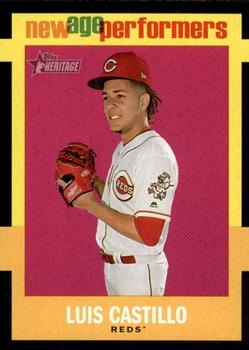 2020 Topps Heritage - New Age Performers #NAP-25 Luis Castillo Front