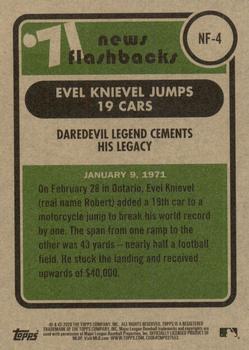 2020 Topps Heritage - News Flashbacks '71 #NF-4 Daredevil Legend Cements His Legacy Back