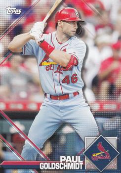 2020 Topps Heritage - 2020 MLB Sticker Collection Preview #6 Paul Goldschmidt Front
