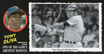 2020 Topps Heritage - 1971 Topps One of the Game's Greatest Moments Box Toppers #2 Tony Oliva Front
