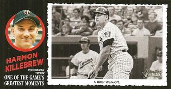 2020 Topps Heritage - 1971 Topps One of the Game's Greatest Moments Box Toppers #5 Harmon Killebrew Front
