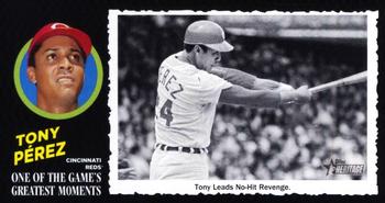 2020 Topps Heritage - 1971 Topps One of the Game's Greatest Moments Box Toppers #20 Tony Pérez Front