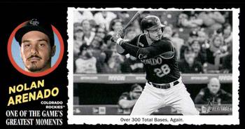2020 Topps Heritage - 1971 Topps One of the Game's Greatest Moments Box Toppers #38 Nolan Arenado Front