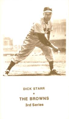 1974-75 TCMA St. Louis Browns #NNO Richard Starr Front