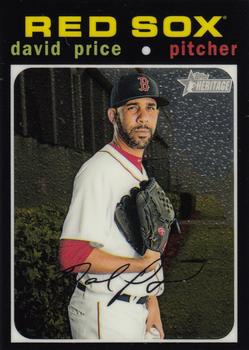 2020 Topps Heritage - Chrome Exclusives #THC-162 David Price Front