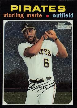 2020 Topps Heritage - Chrome Exclusives #THC-462 Starling Marte Front