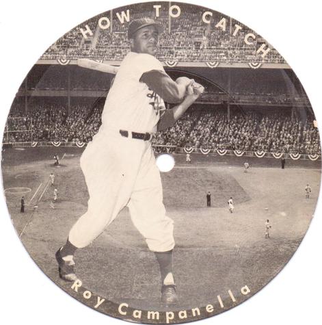 1953 H-O Oatmeal Records #NNO Roy Campanella Front