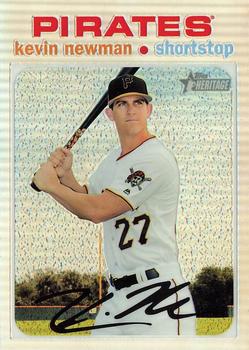 2020 Topps Heritage - Chrome Exclusives Refractor #THC-139 Kevin Newman Front