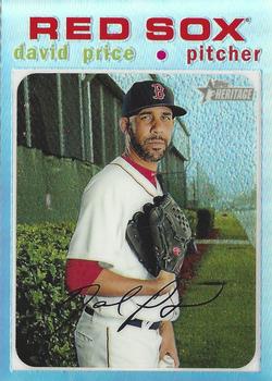 2020 Topps Heritage - Chrome Exclusives Refractor #THC-162 David Price Front