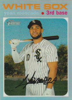 2020 Topps Heritage - Chrome Exclusives Refractor #THC-354 Yoan Moncada Front