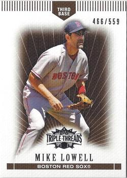 2007 Topps Triple Threads - Sepia #69 Mike Lowell Front