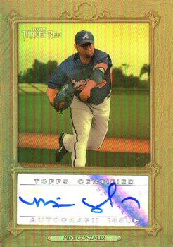 2007 Topps Turkey Red - Chromographs #TRC-MG Mike Gonzalez Front