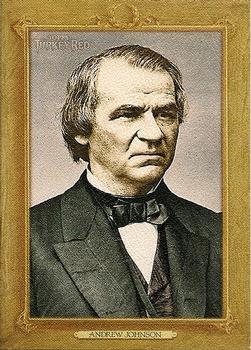 2007 Topps Turkey Red - Prominent American Leaders #TRP17 Andrew Johnson Front
