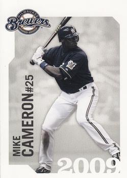 2009 Milwaukee Brewers Police - City of Waukesha Police Dept. and Waukesha Sports Cards #NNO Mike Cameron Front