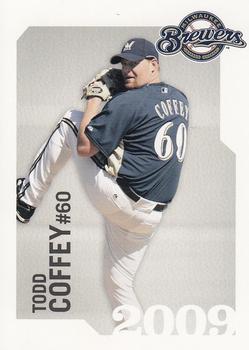 2009 Milwaukee Brewers Police - City of Waukesha Police Dept. and Waukesha Sports Cards #NNO Todd Coffey Front