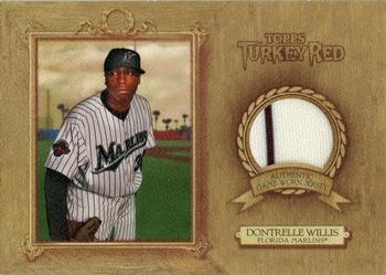 2007 Topps Turkey Red - Relics #TRR-DWW Dontrelle Willis Front