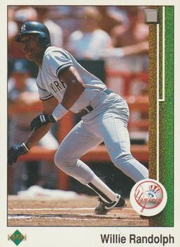 1989 Upper Deck - Blank Back Show Samples #NNO Willie Randolph Front