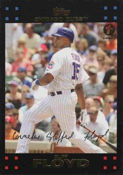 2007 Topps Updates & Highlights - 1st Edition #UH64 Cliff Floyd Front