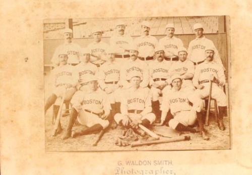 1890 G. Waldon Smith Cabinets #NNO Boston Reds Front