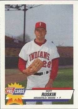 1993 Fleer ProCards Indianapolis Indians SGA #1488 Scott Ruskin Front