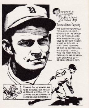 1976 Midwest Sports Collectors Convention Detroit Tigers #NNO Tommy Bridges Front