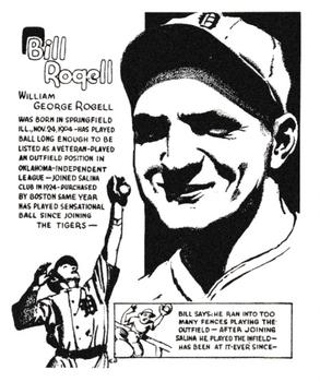 1976 Midwest Sports Collectors Convention Detroit Tigers #NNO Billy Rogell Front