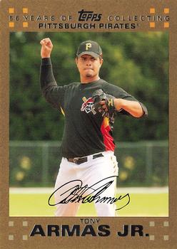 2007 Topps Updates & Highlights - Gold #UH1 Tony Armas Jr. Front