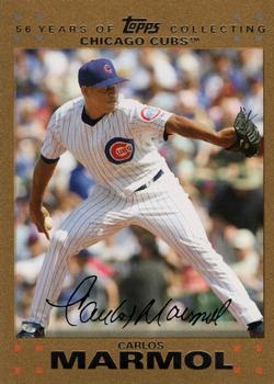 2007 Topps Updates & Highlights - Gold #UH57 Carlos Marmol Front