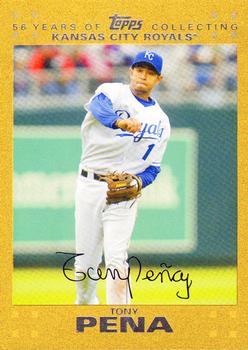 2007 Topps Updates & Highlights - Gold #UH78 Tony Pena Front