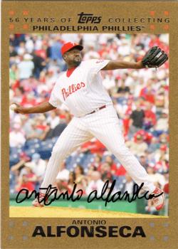 2007 Topps Updates & Highlights - Gold #UH103 Antonio Alfonseca Front