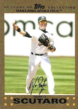 2007 Topps Updates & Highlights - Gold #UH127 Marco Scutaro Front