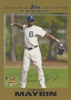 2007 Topps Updates & Highlights - Gold #UH141 Cameron Maybin Front