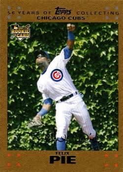 2007 Topps Updates & Highlights - Gold #UH166 Felix Pie Front