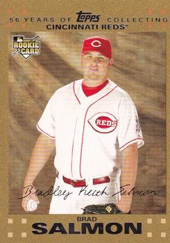 2007 Topps Updates & Highlights - Gold #UH200 Brad Salmon Front