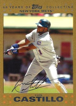 2007 Topps Updates & Highlights - Gold #UH74 Luis Castillo Front