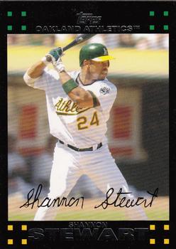 2007 Topps Updates & Highlights - Red Back #UH2 Shannon Stewart Front