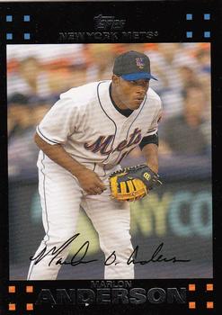 2007 Topps Updates & Highlights - Red Back #UH12 Marlon Anderson Front