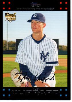 2007 Topps Updates & Highlights - Red Back #UH152 Tyler Clippard Front