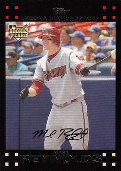 2007 Topps Updates & Highlights - Red Back #UH153 Mark Reynolds Front