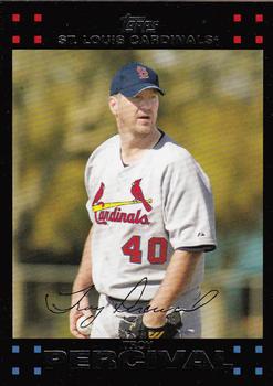 2007 Topps Updates & Highlights - Red Back #UH320 Troy Percival Front