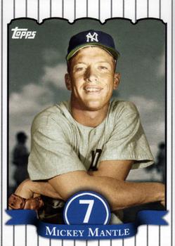 2007 Topps Updates & Highlights - Mickey Mantle A Life in Baseball #MMLB-3 Mickey Mantle Front