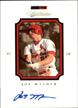 2007 TriStar Autothentics - Autographs #16 Joe Mather Front