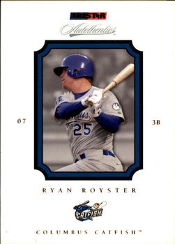 2007 TriStar Autothentics - Bronze #29 Ryan Royster Front