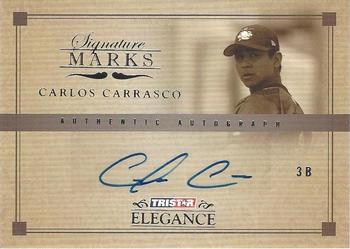 2007 TriStar Elegance - Signature Marks #SM-CC1 Carlos Carrasco Front