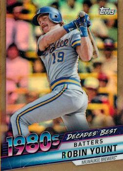 2020 Topps - Decades' Best Chrome Gold (Series One) #DBC-49 Robin Yount Front