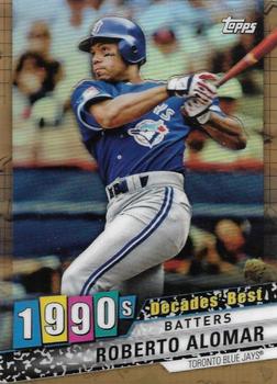 2020 Topps - Decades' Best Chrome Gold (Series One) #DBC-57 Roberto Alomar Front